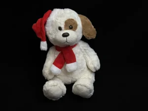 Cățel Crăciun cu Ochii Mari
